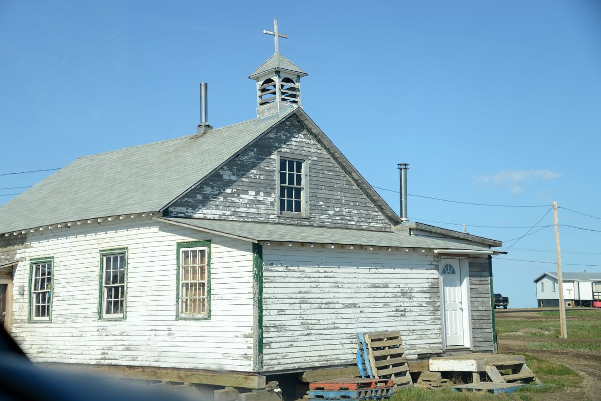 17C Historic Church In Tuktoyaktuk Northwest Territories